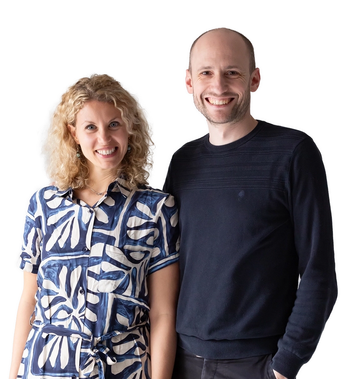 Une photo d'adrien et antonella