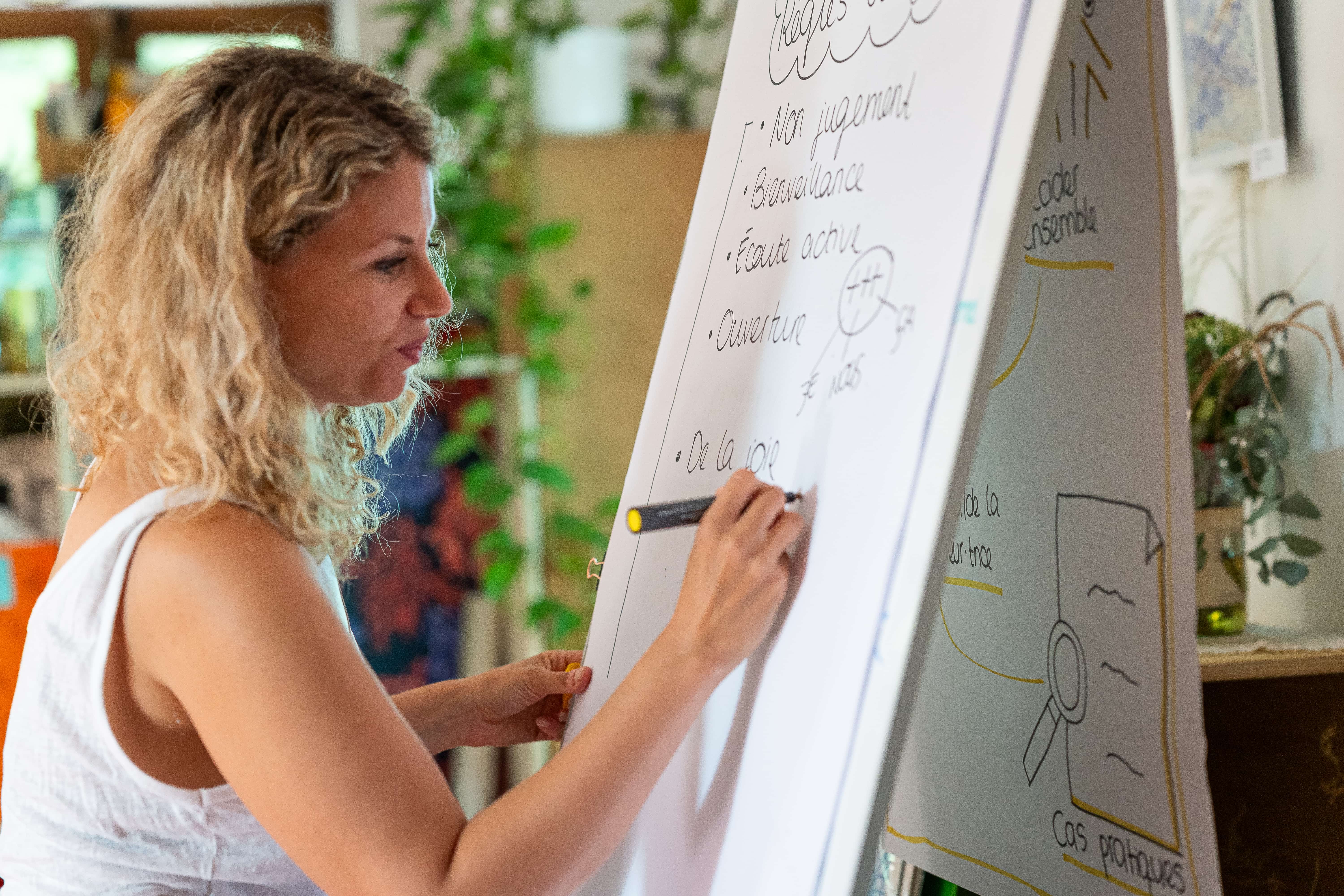 Co-construction de règles du jeu avant de débuter le travail de groupe